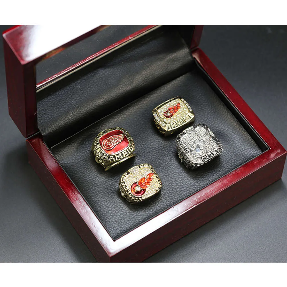 Bandringe NHL 1997 1998 2002 2008 Detroit Red Wings Championship Ring 4PCS Set