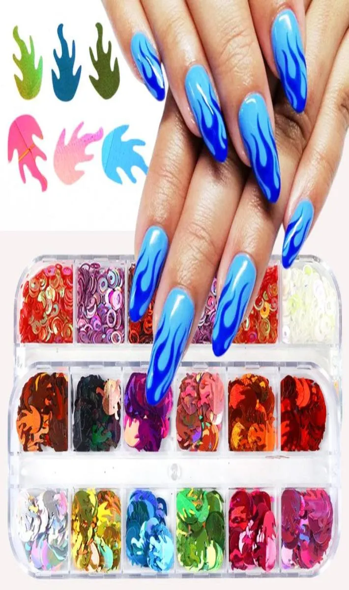 Nail Art Kits glitter holografische pailletten plakken sticker sparkly diy manicure kit gebouw voor nagels extensions decor5959461