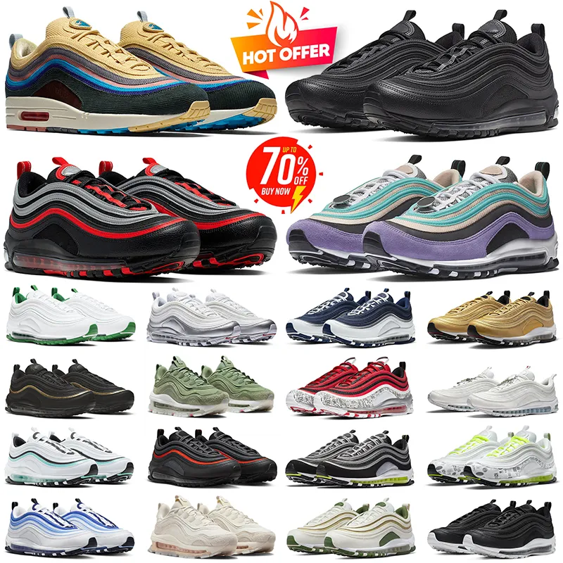 Sapatos de corrida homens mulheres designer Sean Wotherspoon Preto Vermelho Prata Triplo Preto mens tênis de esportes ao ar livre treinadores