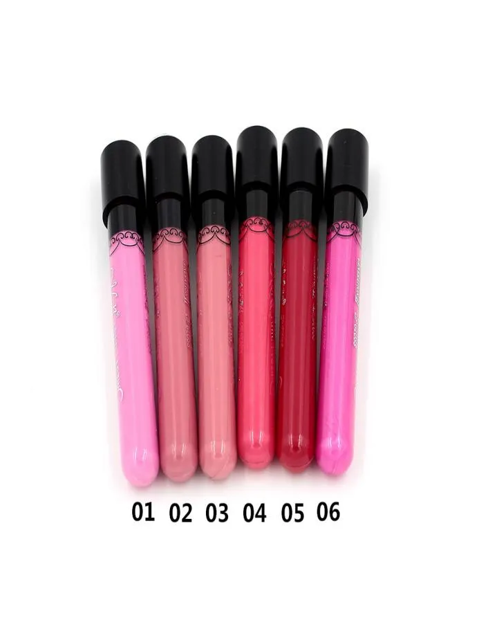 Tinta labbro lebbro per labbra con libbra opaco 12pcs 38 colori Pigment Pigment Imploo Prooff Lip Set 24 Ore Lango 343 Net 0155OZ5222463