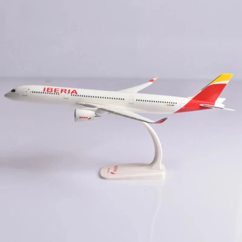 Jason Tutu 1/200 Scale Iberian Airbus A350 Model Autonta samolotu Plastikowe samoloty Transport Bezpośrednie 240428