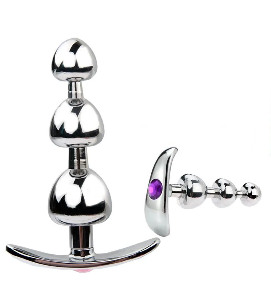 Metal Anal plug anal toys vagin dilatador anal gando billes prostata massage sex toys j10244471341