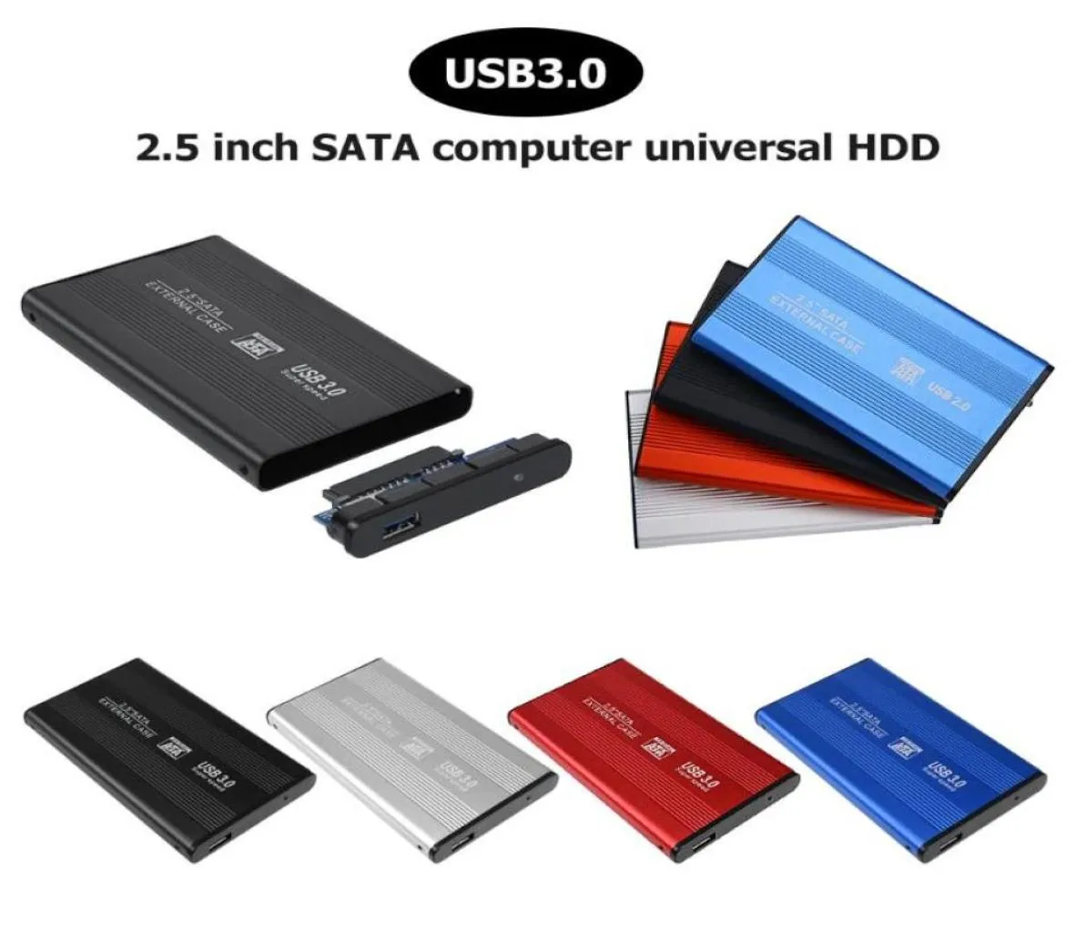HDD USB30 25quot القرص الصلب الخارجي 500GB1TB2TB القرص الثابت HD محركات خارجية خارجي لجهاز الكمبيوتر المحمول DROP7447001
