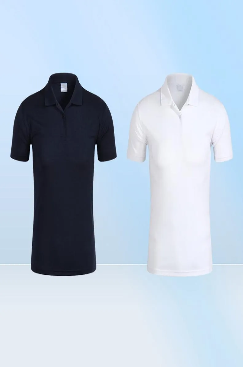 2021 Style d'été blanc noir classique grand petit crocodile Polo broderie Short Shirt Pure Color Casual Mens Bapel à 5927369