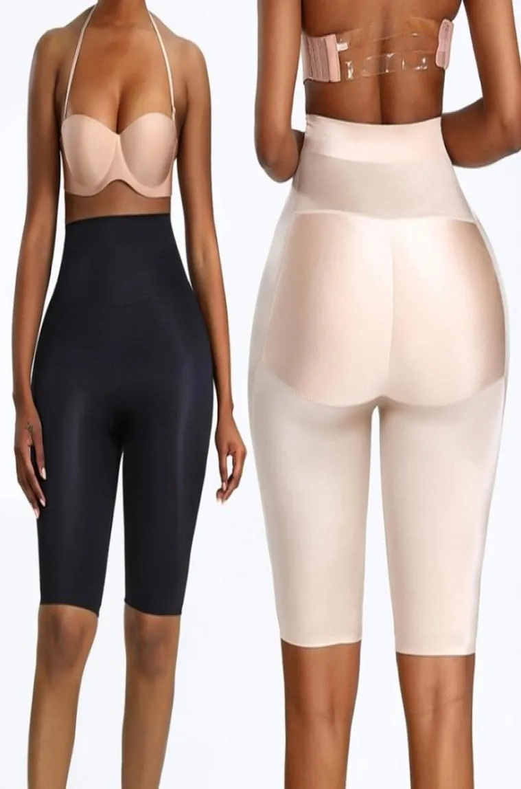 Hoge taille naadloze body shaper buik kont tillen billen bediening slipjes onzichtbare pad gevulde heupverbetering ondergoed 2103051312970