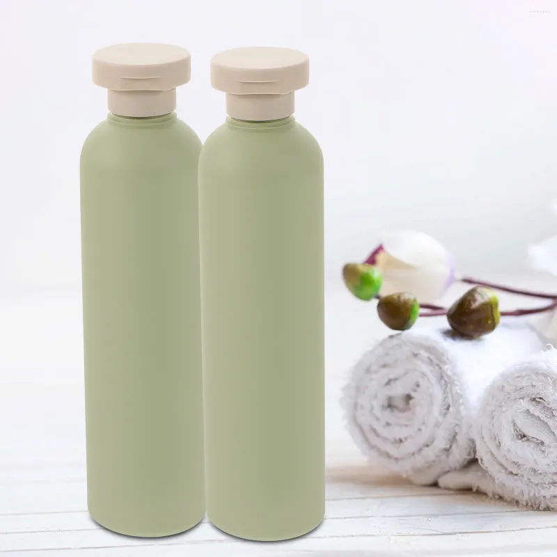 Storage Bottles Empty Hair Water Bottle Plastic Squeeze Shampoo Flip Cap Refillable Travel