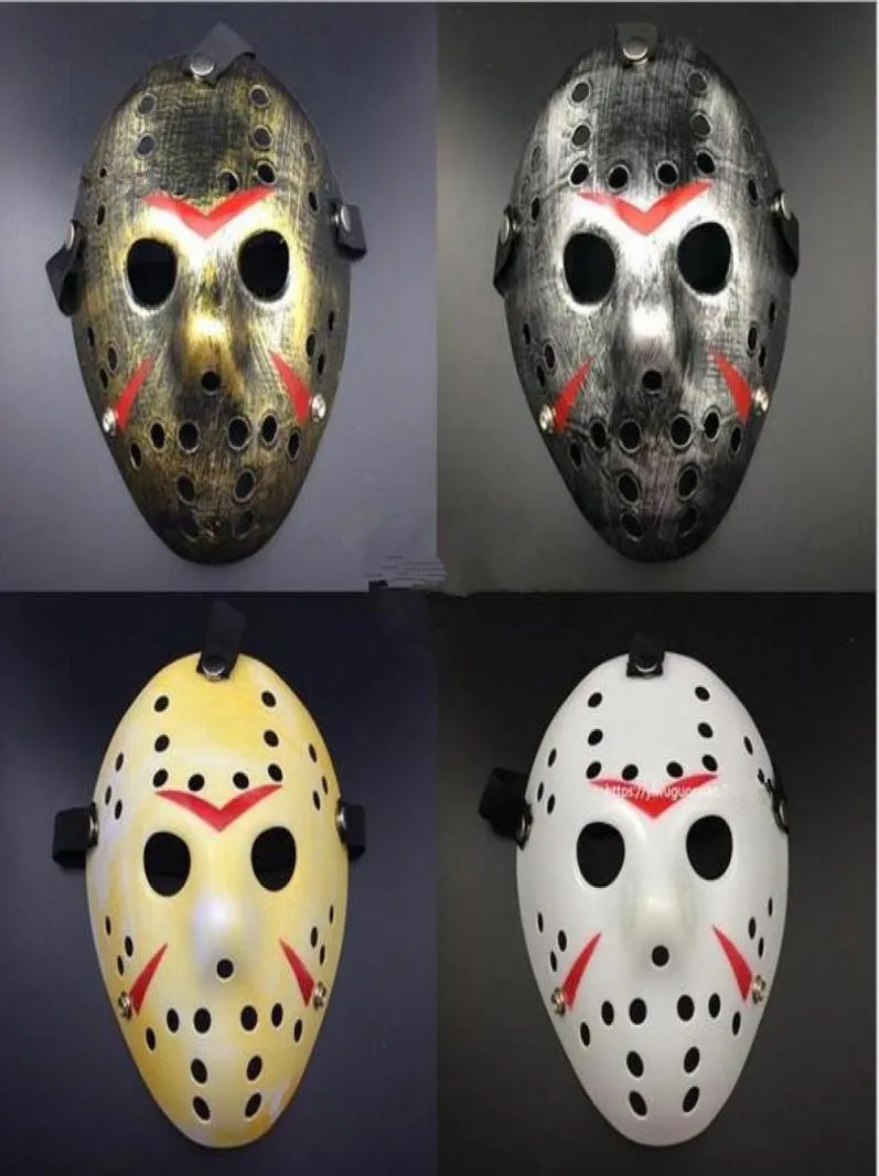 Jason Voorhees Vrijdag het 13e horrorfilm Hockeymasker enge Halloween -masker XB14657805