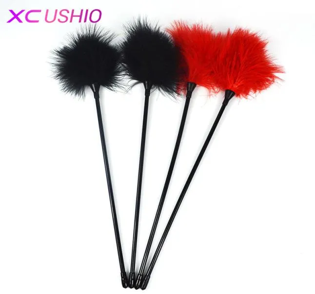 Nuevo clítoris Tickler Spateking Sex Flirting Tickler Sexy Whip Ticklers Slave Slave Flagger Feather Feather Sex Toys para la pareja 07013144680