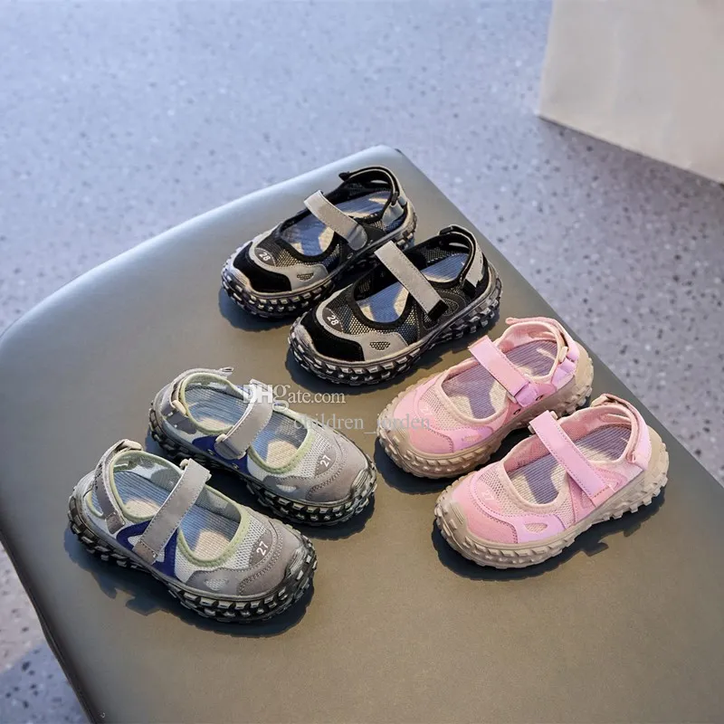 Kinder sandalen verstoppen slippers peuters slipper klassieke bandenzolschoenen strand roze zwarte jongens meisjes zomer jeugd kinderen schoen