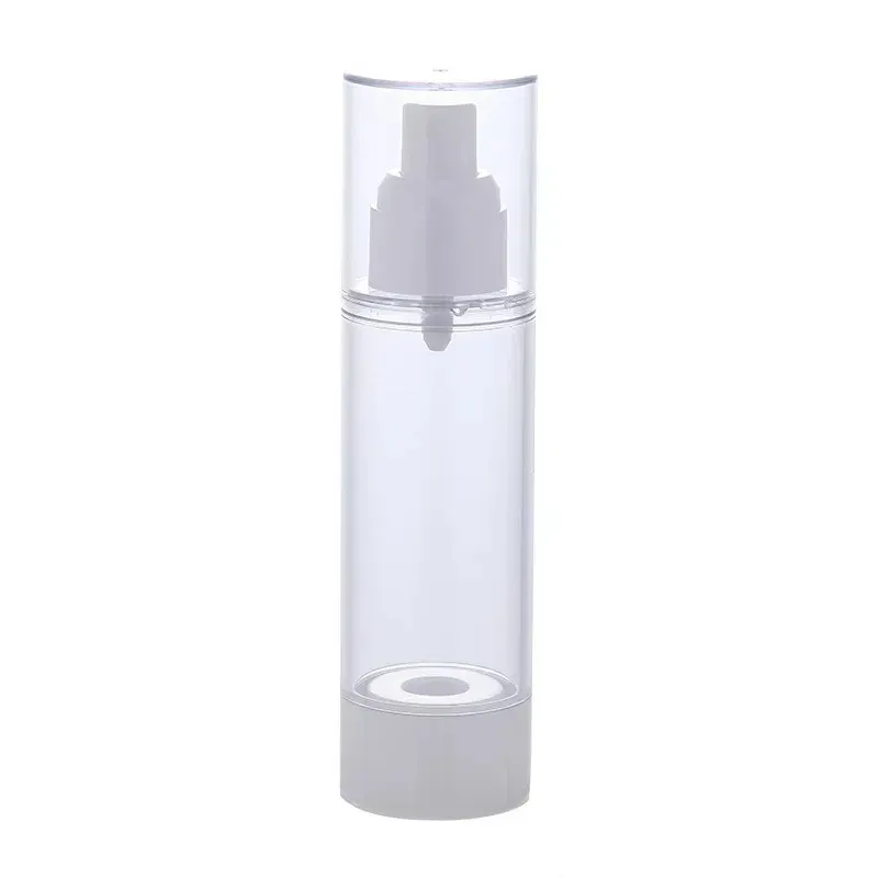 15/30/50/80/100ml Vacuum Spray Lotion Bottle Travel Cosmetic Container Lotion Pump Bottle Facial Cream Airless Bottle Skin Care