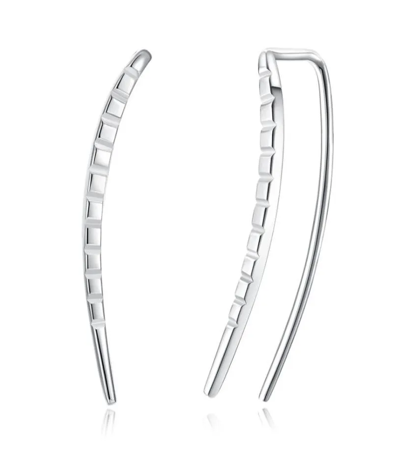 Nette einfache minimalistische Ohrmanschette Crawler Lage Ohrringe für ein stilvolles Aussehen 9747409