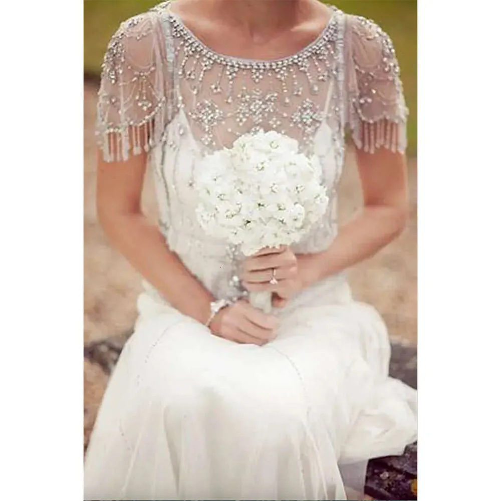 Great Gatsby Dress: Beaded Bridal Gown, A Line Cap... From Sunnybridals, $64.26 | DHgate.Com Great Gatsby Dress: Beaded Bridal Gown, A Line Cap... From Sunnybridals, $64.26 | DHgate.Com