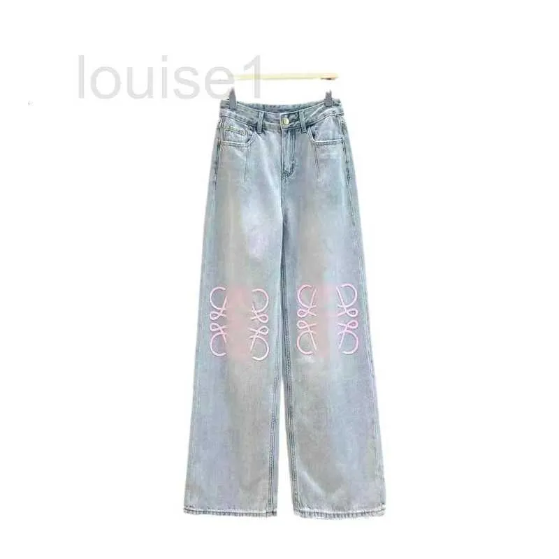 Frauen -Jeans -Designer -Marke Early Spring New Classic Gradient Contrast für Frauen L6LQ