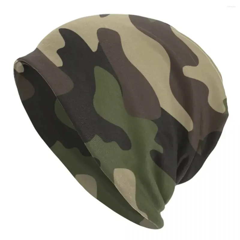 Berets Green Brown Military Camouflage Bonnet Hats Fashion Breien Hat Autumn Winter Warm Army Jungle Camo Skullies Beanies Caps