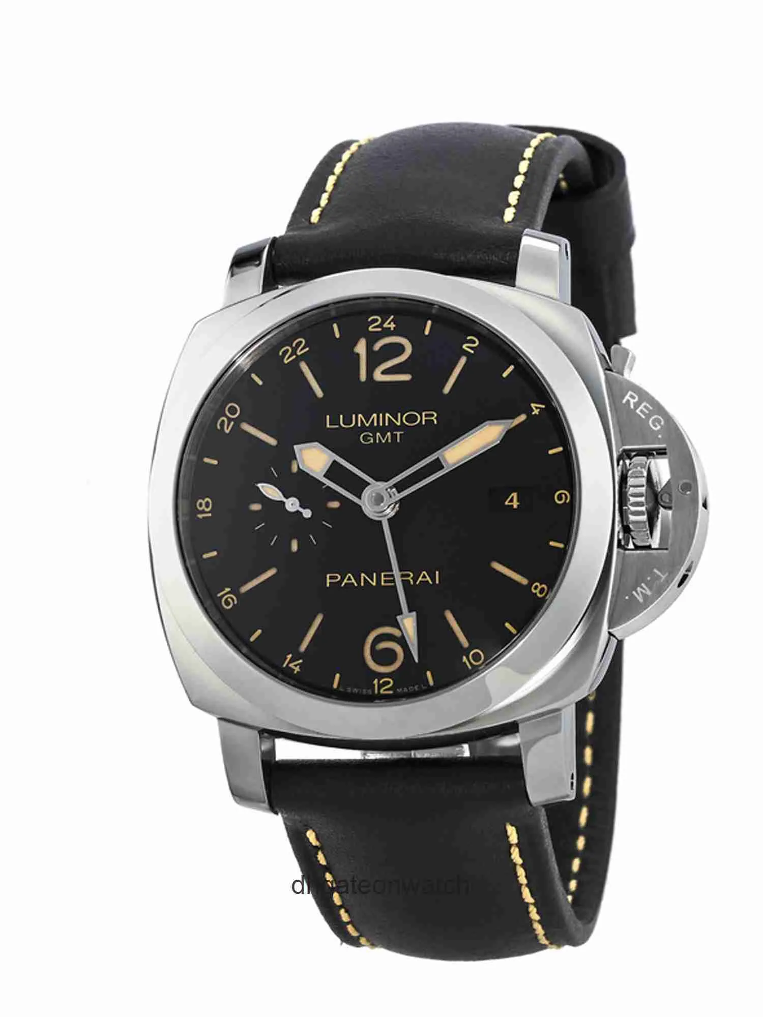 Montres de concepteurs haut de gamme pour peseraa set complet pour la série PAM00531 MENS MECHANICAL WRISTRACK 44mm Original 1: 1 avec logo et boîte réel