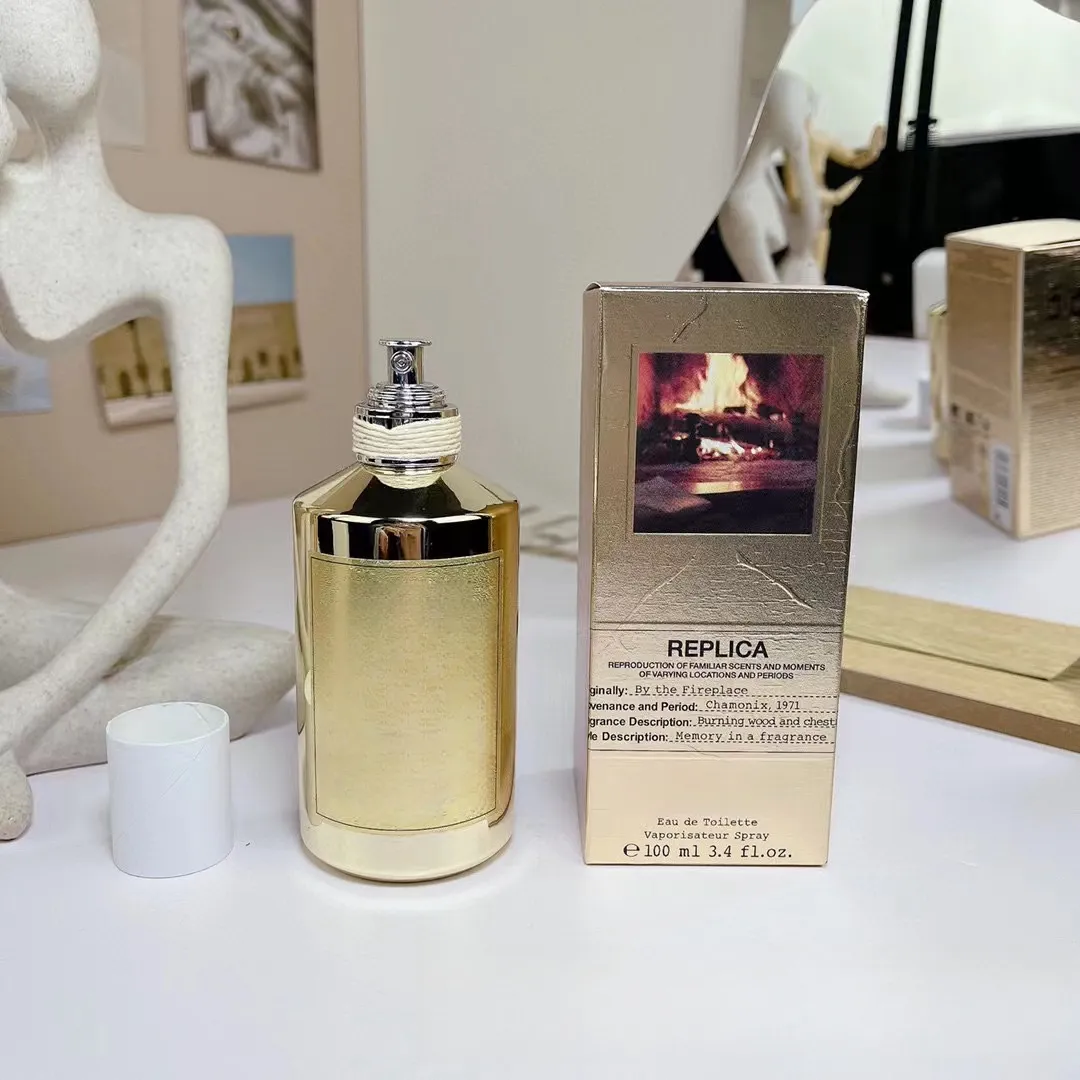 New fragrance neutral perfume 100ml, silver bottle lazy weekend, gold bottle warm fireplace