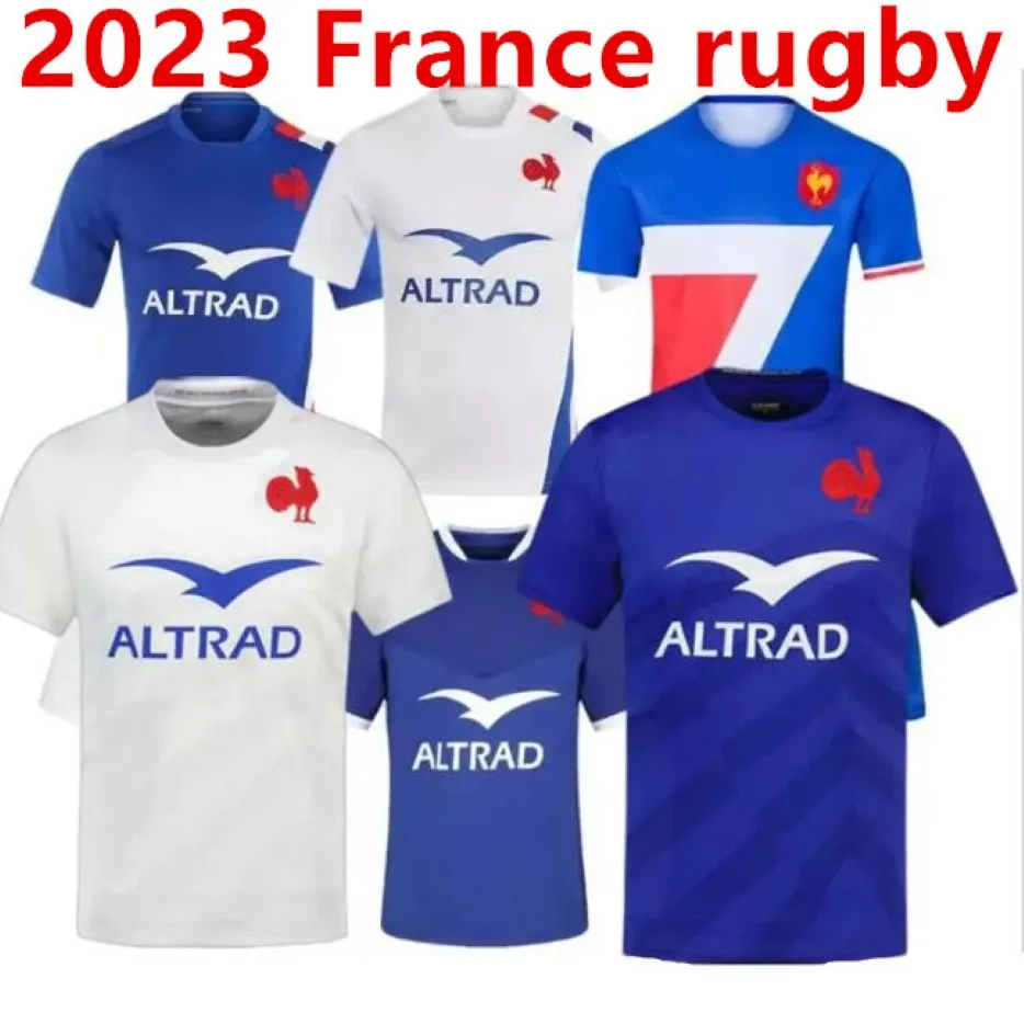 2022 2023 Frankrijk Super Rugby Jerseys 22 23 Maillot de voet boln shirt maat S-5xl topkwaliteit 2953