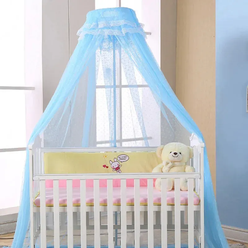 Baby Bedroom Curtain Nets Mosquito Net for Born Born Beld Bed Tente Tent Portable Babi Kids Liberding Room Decor Netting 240422