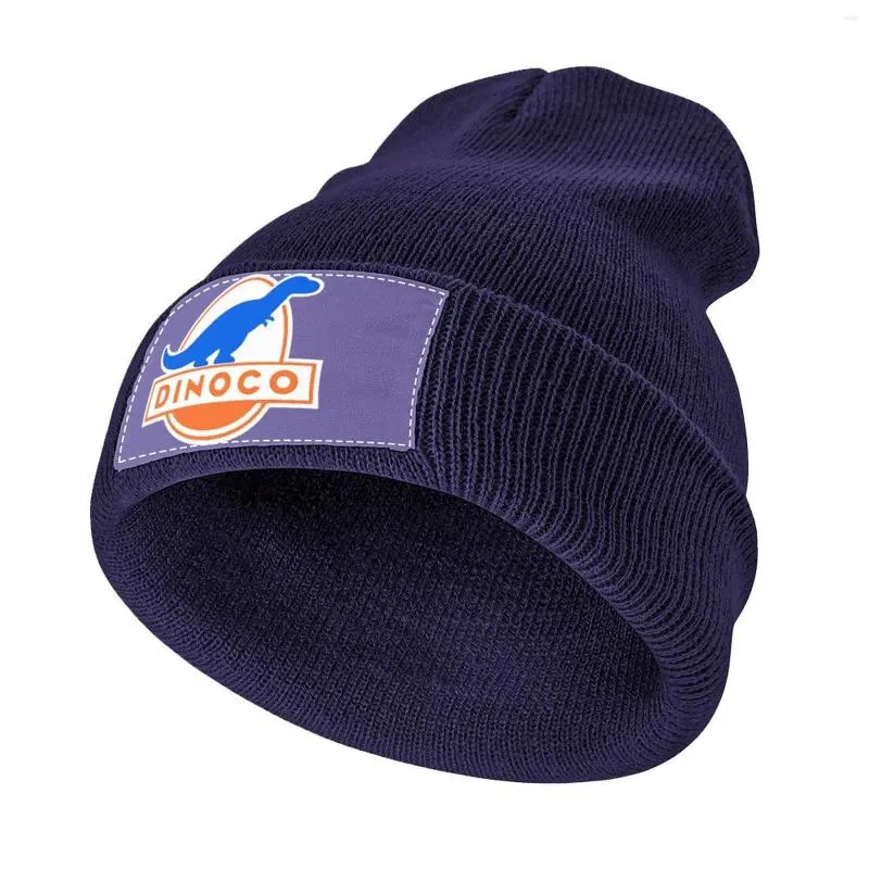 Bérets Dinoco Logo - Station de gaz classique Chapeau tricoté dans des chapeaux de soleil masculin pour femmes hommes