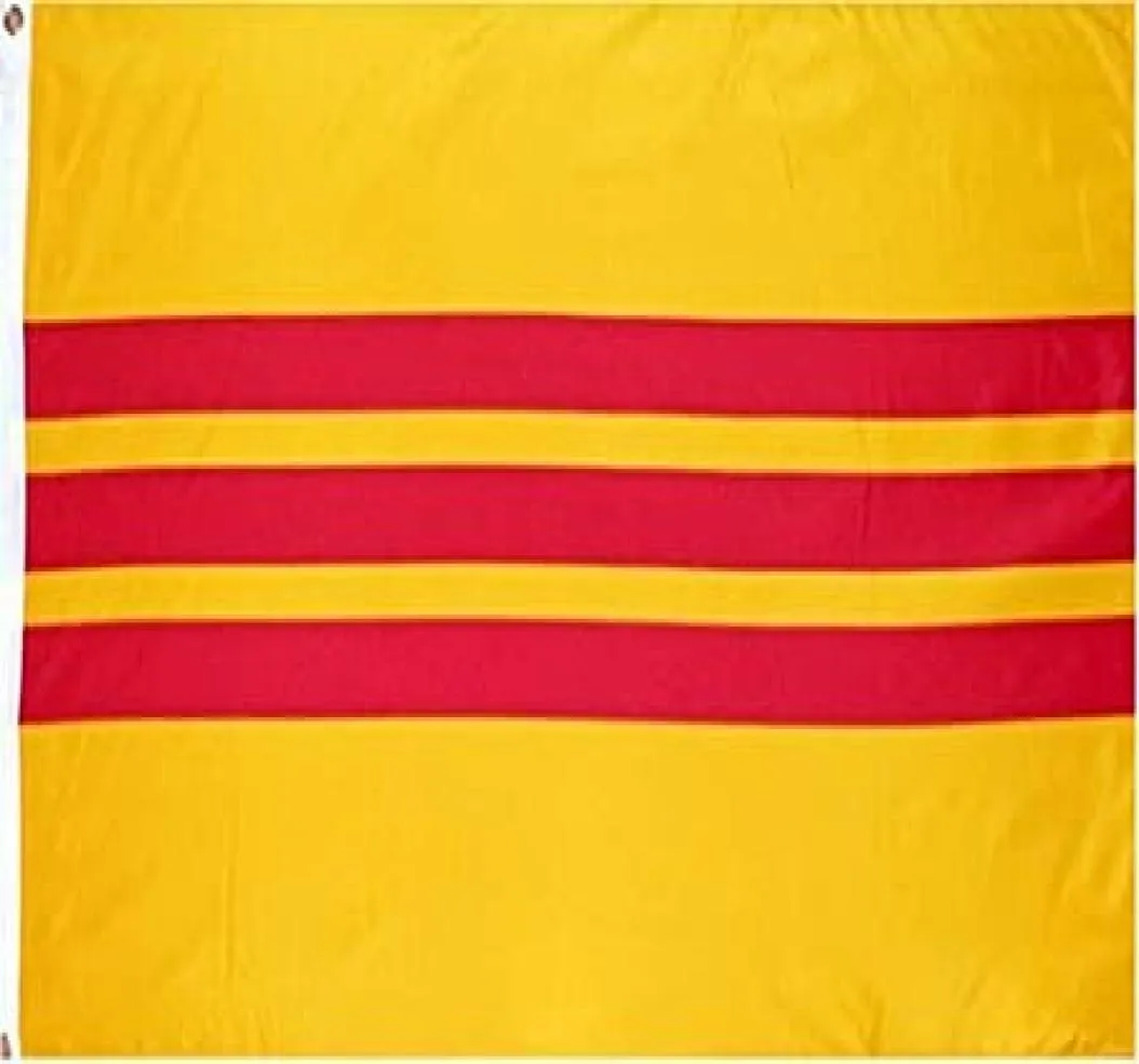 Flag del Vietnam del Vietnam meridionale 3x5ft Fandiere personalizzate 100D 100 Polyester Outdoor Utilizzo interno per Festival Affari sospesa 9266012