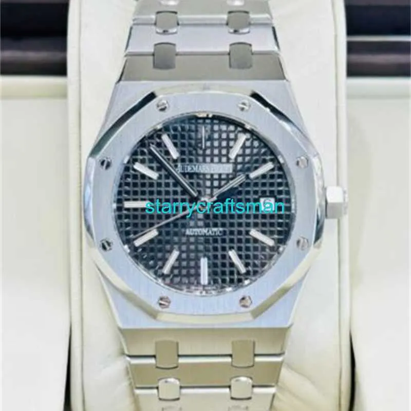 Montres de luxe APS Factory Audemar Pigue Royal Oak 39mm auto-volume noir 15300ST.OO.1220ST.03 B / PPR ST5Z