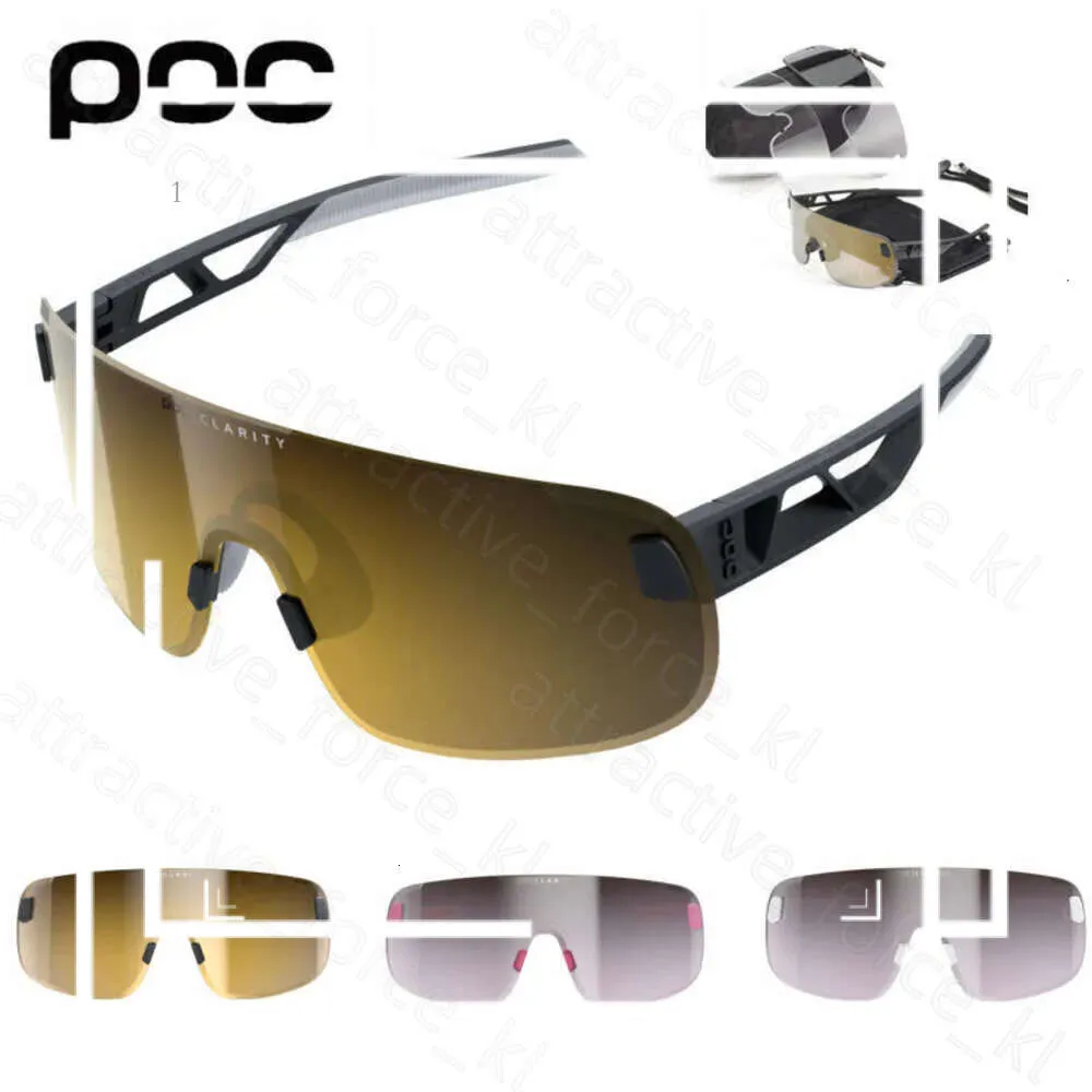 Lunettes de soleil de créateur pour hommes Poc Sutro Nouveau élicite de clarté Lunettes de sport extérieur cyclistes Lunettes de soleil résistantes UV 441