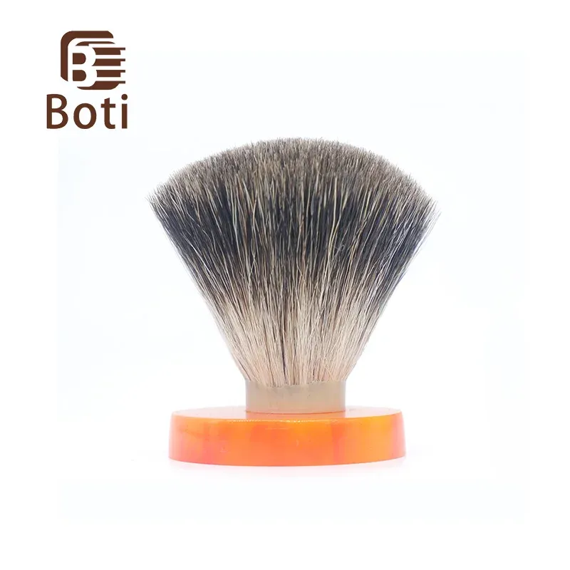 Borstel Boti Shd Pure Mix Badger Handmade Hair Knoop Fan Type Shaving Brush Kit Herenbaard Dagelijkse benodigdheden Gereedschap