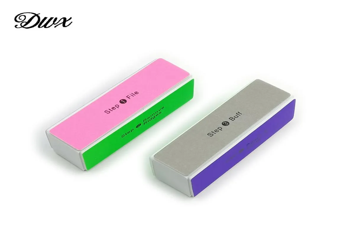 100pcslot file file file nail Art Buffer Block Prick Swinning Shinning с 4 -й стороной губкой 9559388