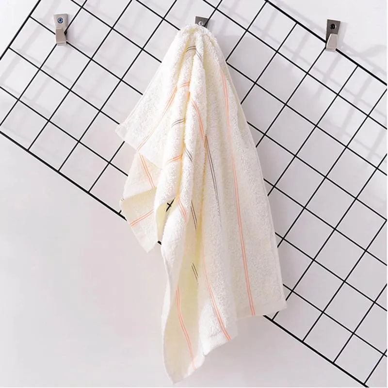 Serviette pure coton Travail cible du visage clair Nettoyage de visage trois couleurs 31 68 cm serviettes de bain avec motifs