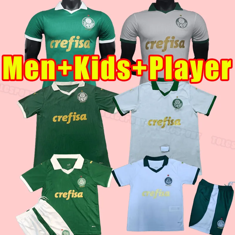 Palmeiras Soccer Jerseys 24 25 Campeao Brasileiro 2024 2025 Hendecacampeao L. Adriano Ramires Dudo Gomez Veiga Willian Roni Football Shirts Melo Men Kids Player