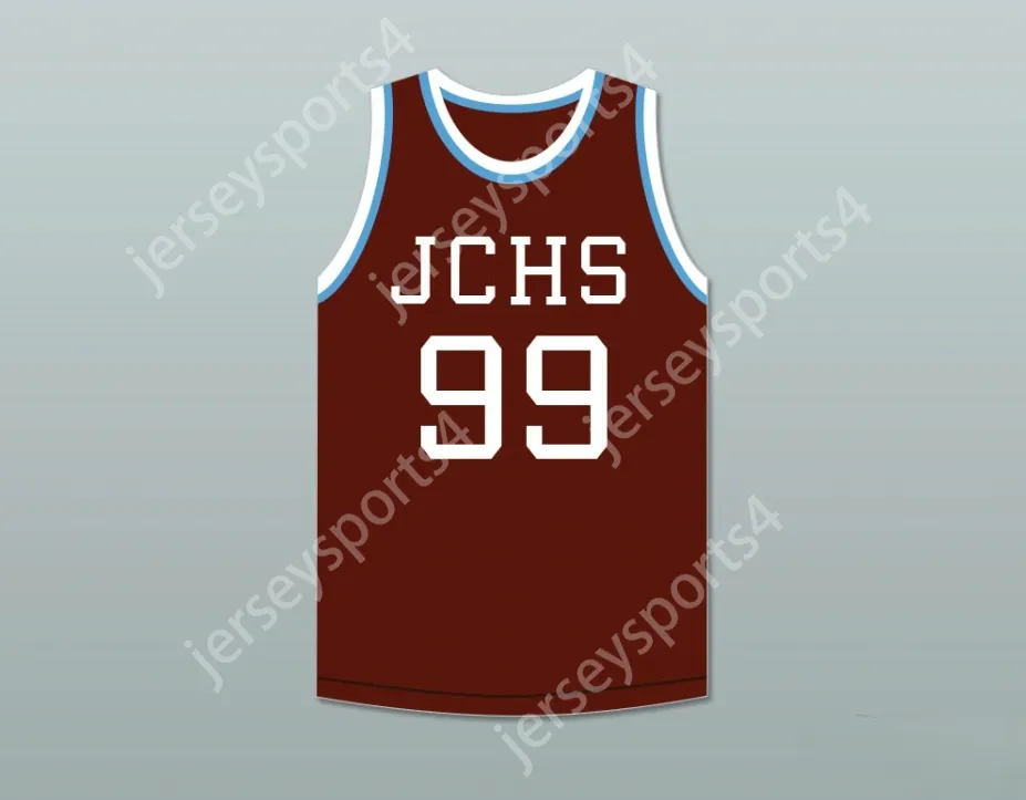 Пользовательский nay name Youth/Kids George Mikan 99 Joliet Catholic High School Hilltoppers Brown Basketball Jersey 2 Лучшие сшитые S-6xl