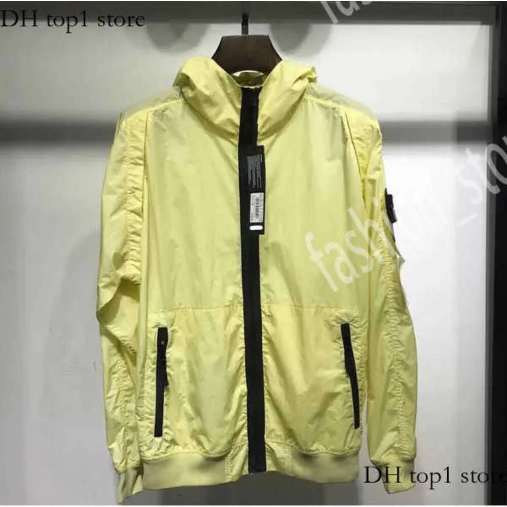 Grapestone Europese luxe mannen CP Jackets Outerwear Designer Badges Badges Zipper Shirt Jacket Stone Hoodie Spring Top Ademend High Qyality Stone Jacket Clothing 933