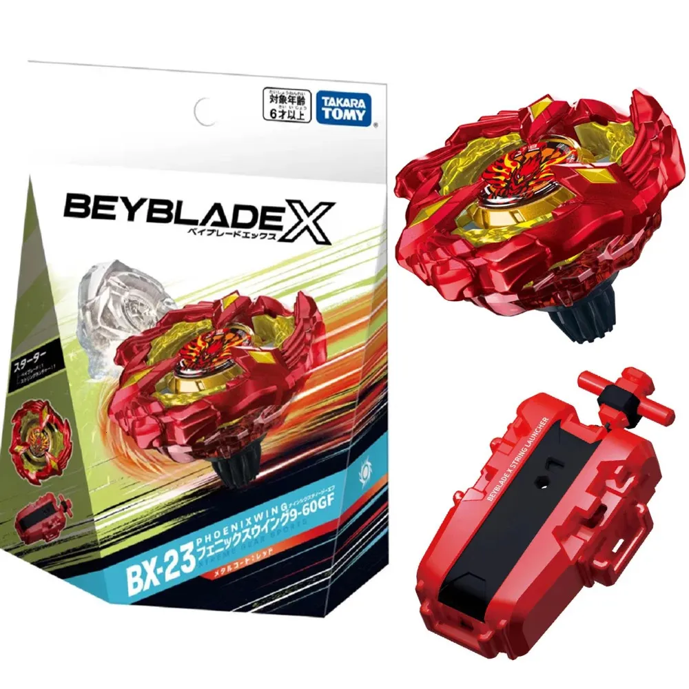 Beyblade X BX23 Starter Phoenix Wing 960GF: 2024 Edition Starter Pack for Battling and Collection Beyblade X BX23 Starter Phoenix Wing 960GF: 2024 Edition Starter Pack for Battling and Collection