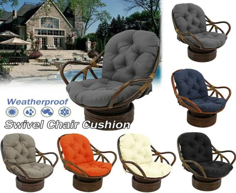 CushionDecorative Pillow Swivel Rocker Cushion Washable Home Furniture Seat Mat Thicken Pad Chair Modern Outdoor Decor Floor8525822