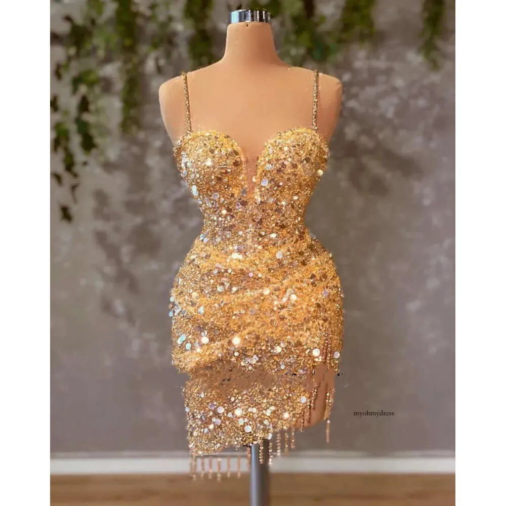 gold sequin short prom dress Thread of Gold Dress – trace of thread