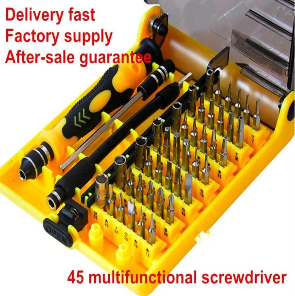 45 In 1 schroevendraaier set multifunction ferramentas digitale productpakken onderhoud handgereedschap chave de fenda parafusadeira9422807