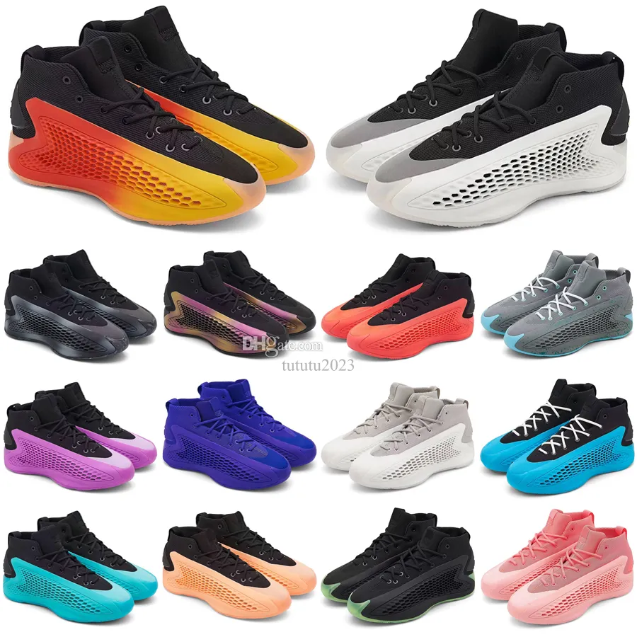 AE 1 Best of Stormtrooper All-Star The Future Velocity Blue Basketball Shoes Men Love New Wave Coral Anthony Edwards Training Sports Shoe