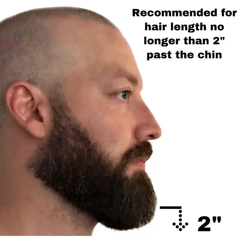 Men Beard Turban Pandanas Bandanas Barba Facial Bib de protección Ajustable Conformar el delantal del delantero