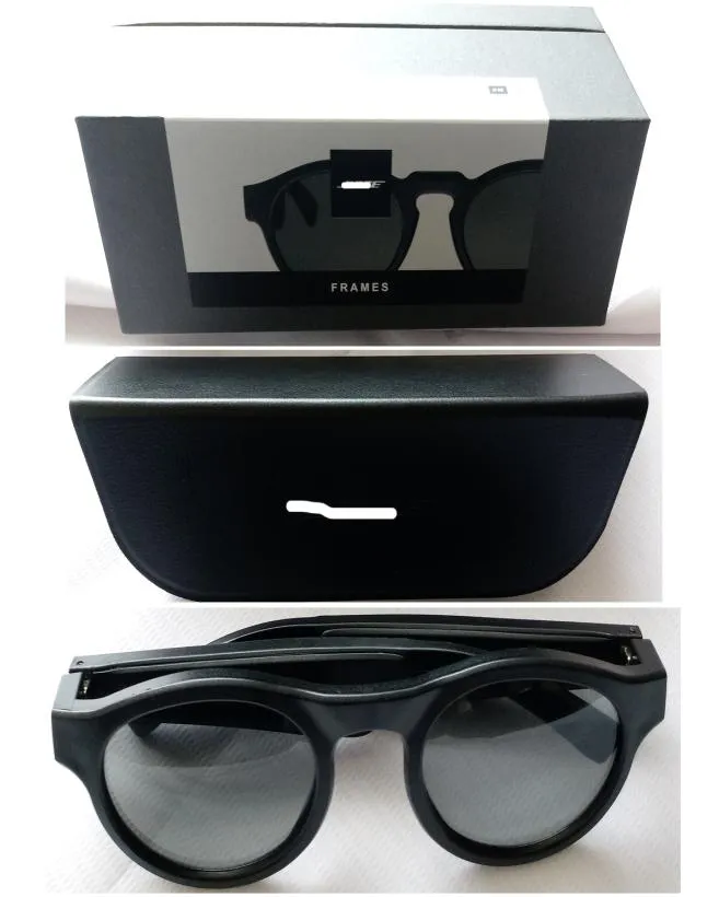 Frames Boses O Lunettes de soleil avec écouteurs d'oreille ouverts, noir, avec connectivité Bluetooth9910272