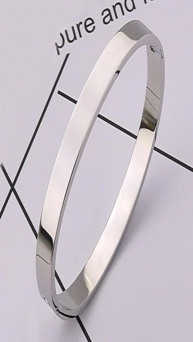 Modeontwerper sieraden roségoud 316L roestvrijstalen schroefboekarmband met schroevendraaier en CZ stenen schroeven met doos W8677332
