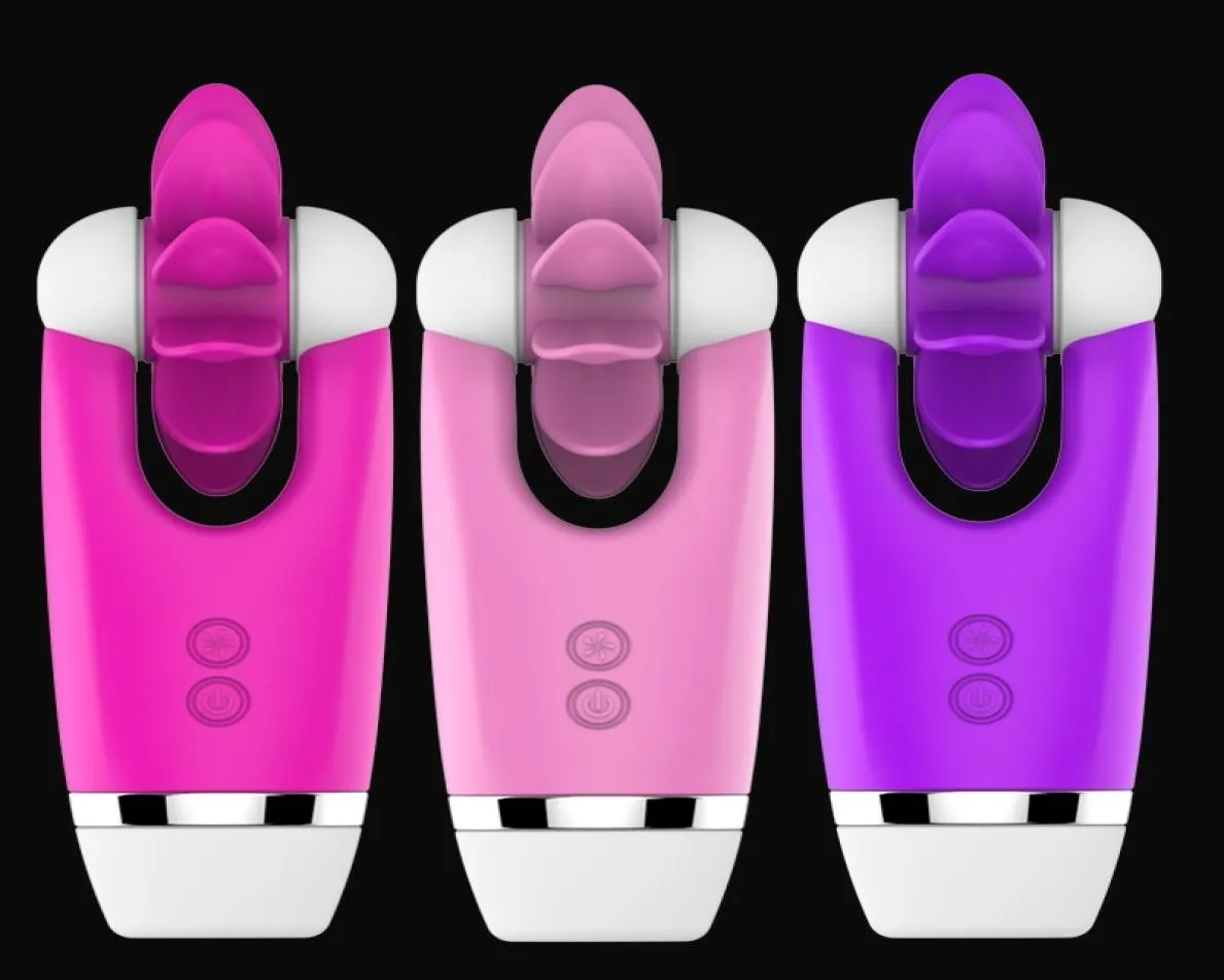 Massage 12 Speeds Rotation Female Tongue Vibrator Erotic Sexy Toys For Woman G Spot Massage Clitoris Stimulation Sexy Product for 8351239