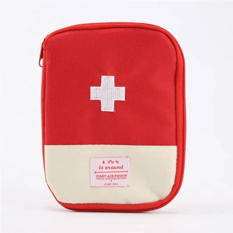 Kit médical de premiers soins voyage en plein air camping utile portable mini sac de rangement de médicaments camping casse de sac de sac de survie d'urgence