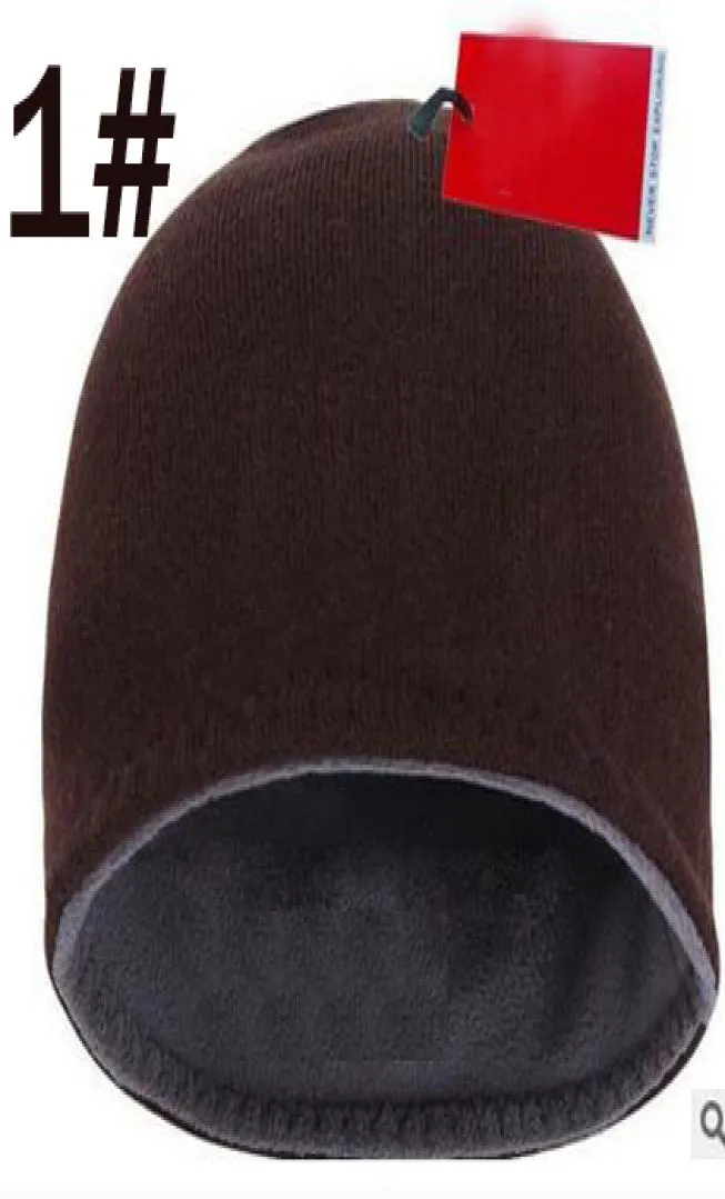 Chapéus de outono de inverno para homens homens estilo moda de moda feijões Crólies Chapeu Caps Codão de lã fria protetor de orelha de dupla face 2958333