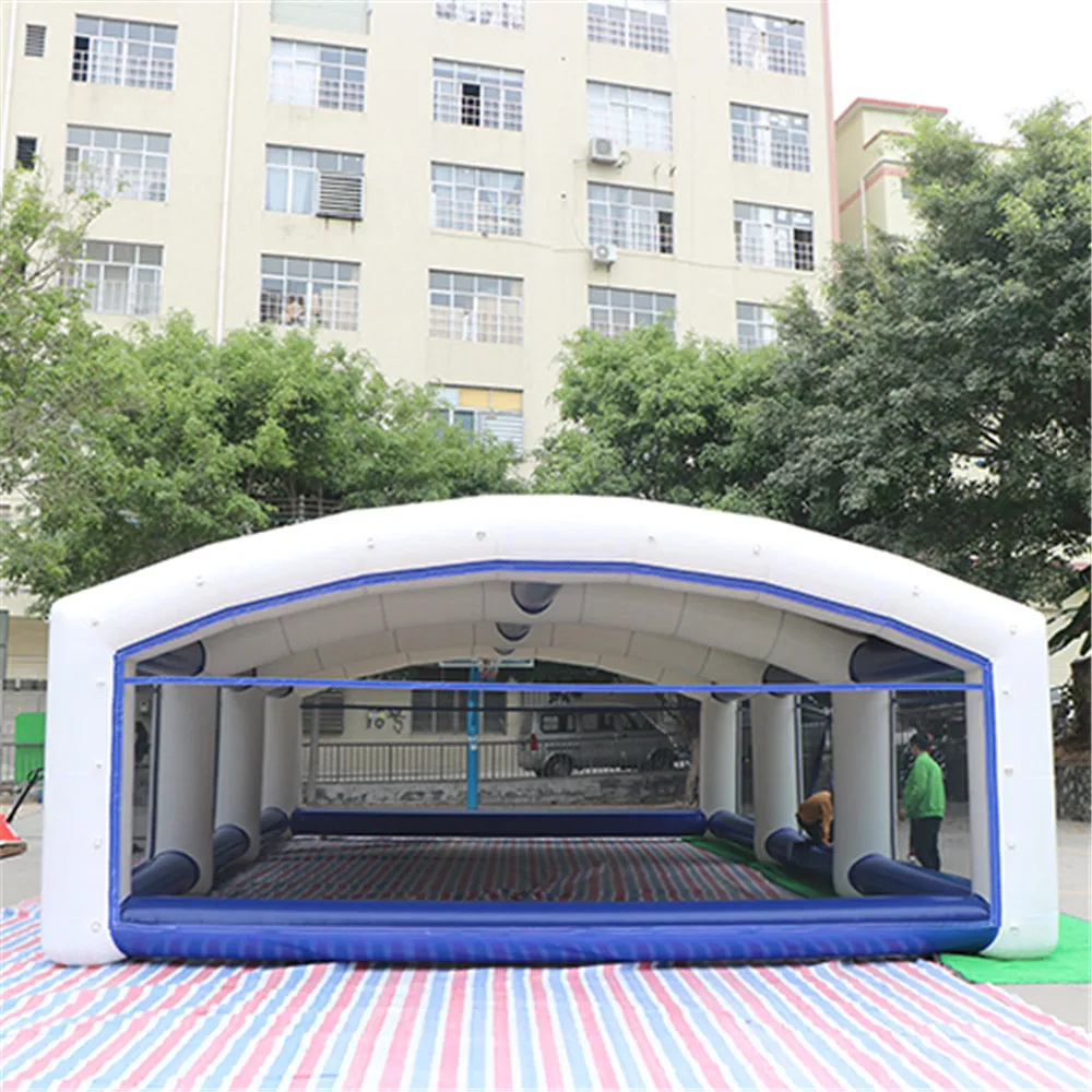 10mlx5mwx4mh (33x16.5x13.2ft) Oxford Party Event Tent Tente gonflable Wigwam Visible Sport Gaming Fatting Cage Cage Fermed for Sale