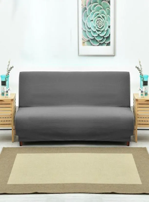 Universal Armless SOFA BED COVER Folding Modern Seat Slipcovers Stretch Covers Cheap Couch Protector Elastic Futon Spandex Cover 24493190