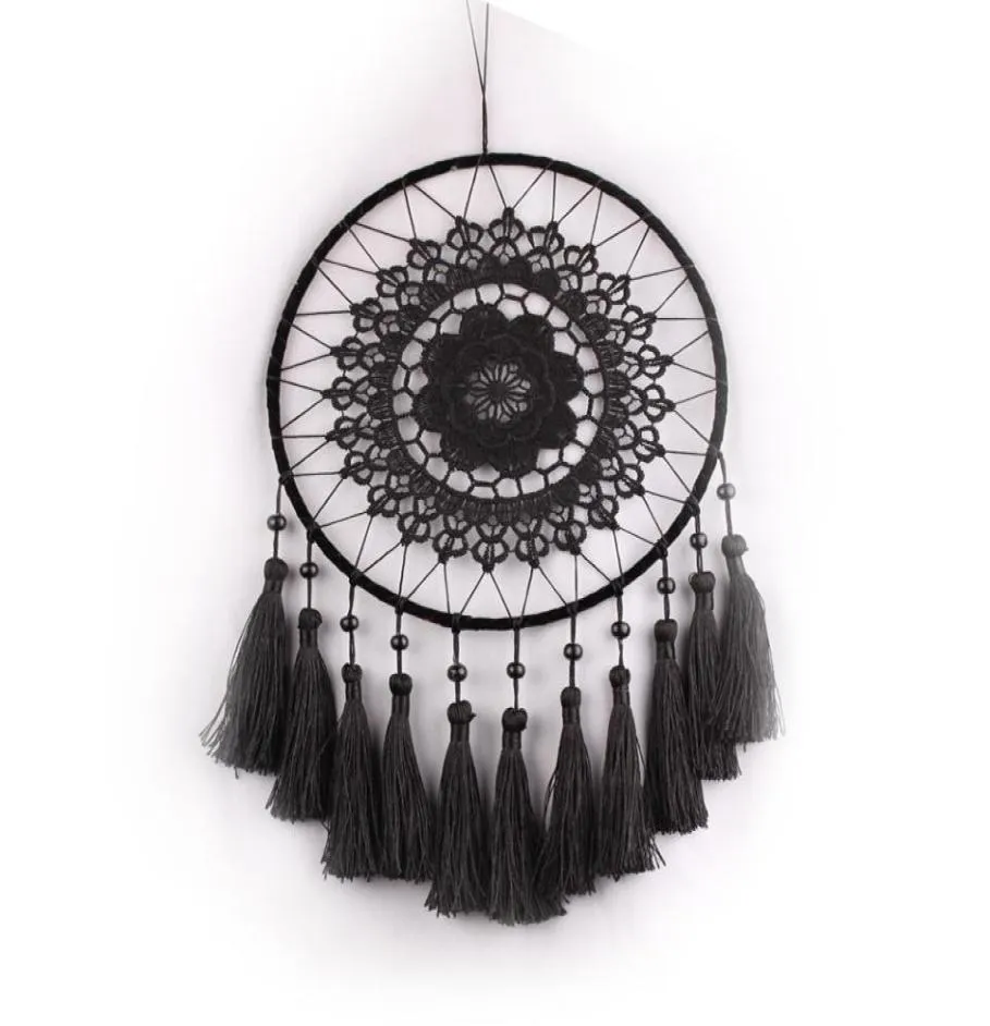 Dream Catcher Handmased Handwoven Crafts Wall Hanging Ornament Flower Dreamcatchhers Home Decoration Craft Big Circle Dreamcatcher 6823997