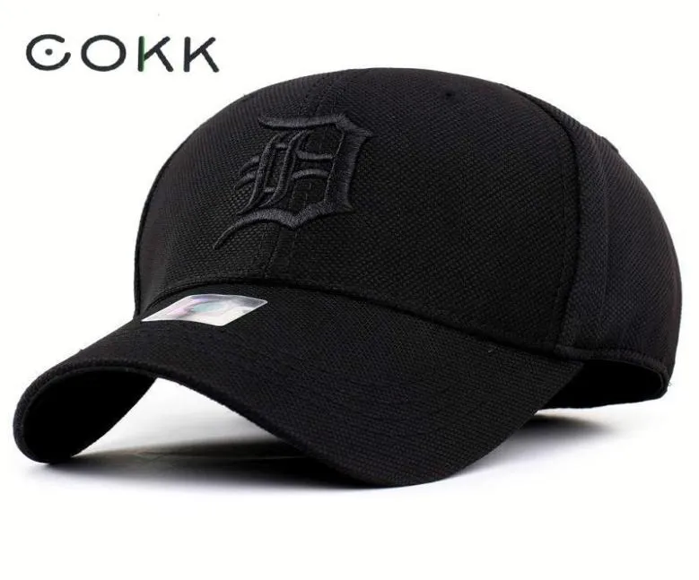 COKK Casual Quick Dry Snapback Men Full Cap Hat Baseball Running Cap Sun Visor Bone Male Casquette Gorras 2018 Nieuwe Polo Hat1769941