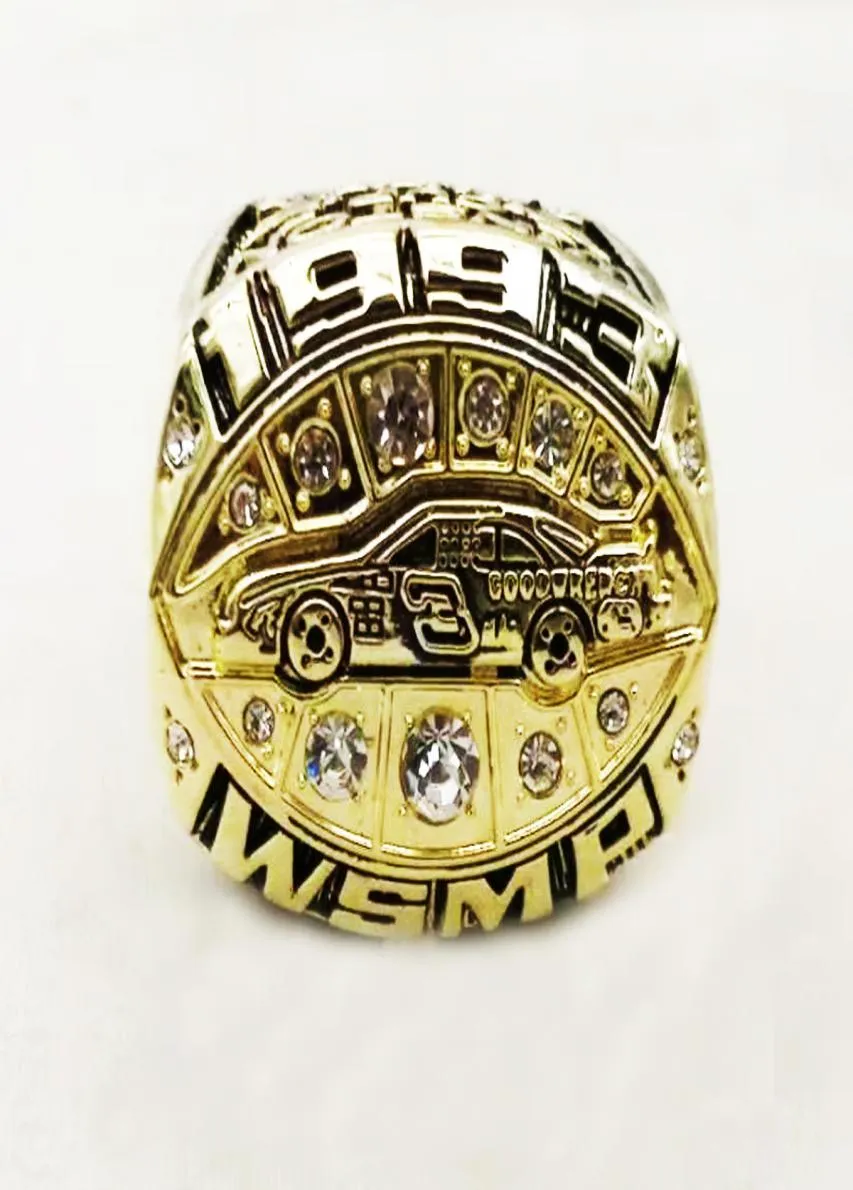 Размер 615 Целые мужчины модные ювелирные украшения 1993 NASCAR Race Ringship Cring Cring Alloy Fans Fans Collection Souvenirs Рождественский друг 5442496