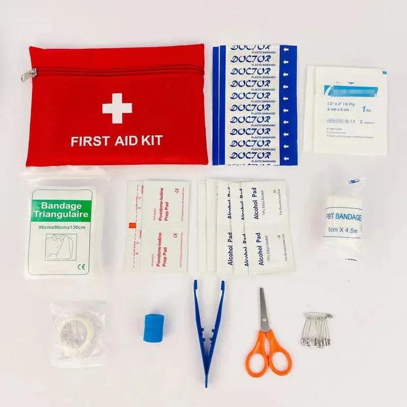 Nuovo kit di pronto soccorso per esterni per esterni portatili Mini per cure di emergenza per il viaggio di pesca da pesca da pesca a casa