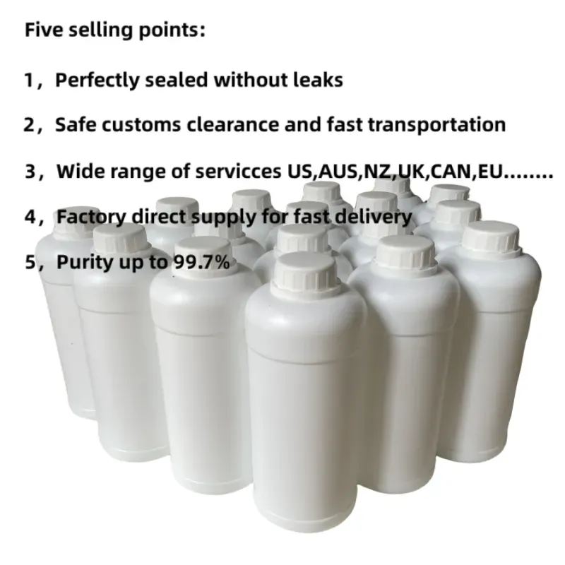 Vente en gros 1 gallon 1.4 BDO BUTANELIOL 99.9 PURITY CAS110-63-4 Channeaux de transport exclusifs pour l'Europe, l'Amérique, l'Australie et la Nouvelle-Zélande
